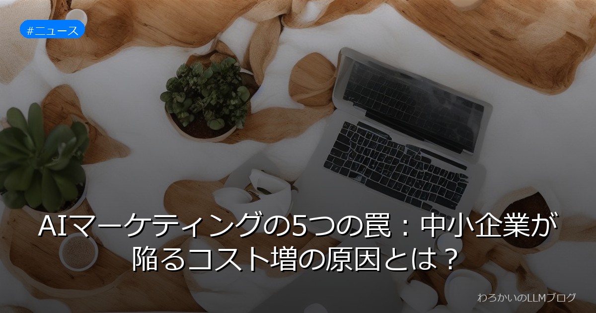 AIマーケティングの5つの罠：中小企業が陥るコスト増の原因とは？