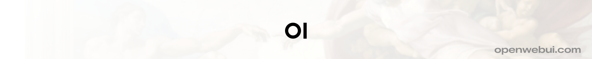 Open WebUI 公式バナー